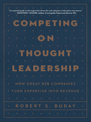 cover image of Competing on Thought Leadership